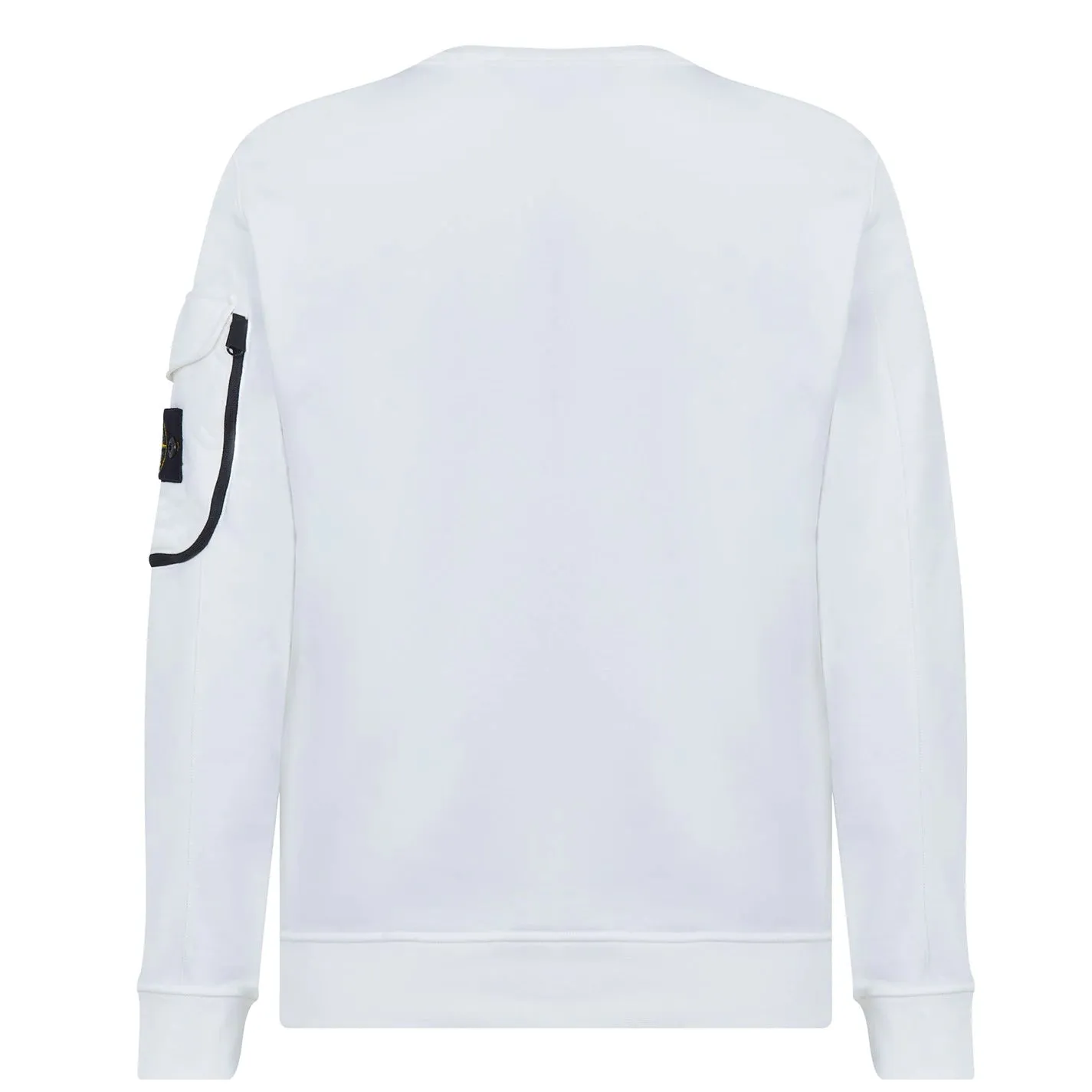 Stone Island Ivory Arm Pocket Sweatshirt