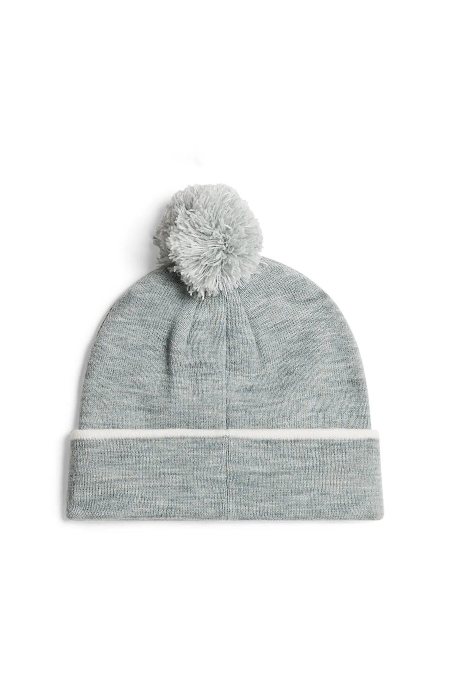 Stripe Beanie / Medium Grey Melange