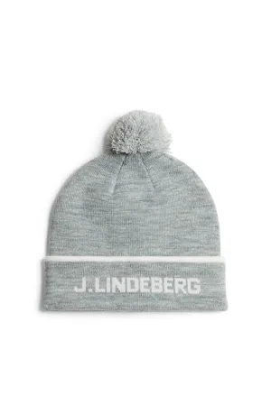 Stripe Beanie / Medium Grey Melange