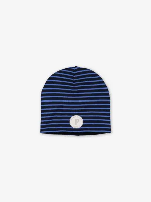 Striped Merino Kids Hat