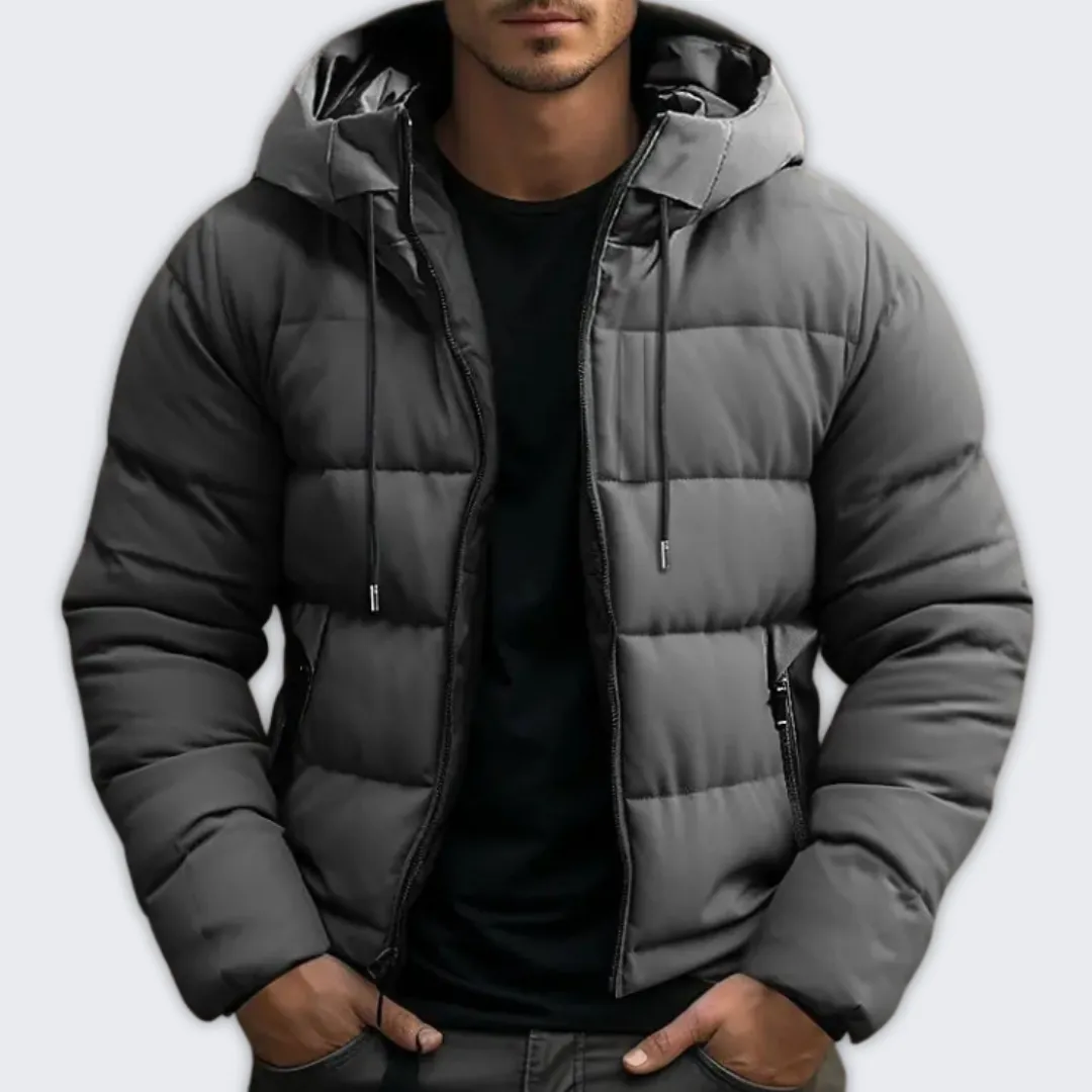 Stylish Men's Winter Jacket - Warm, Cold-Resistant & Durable