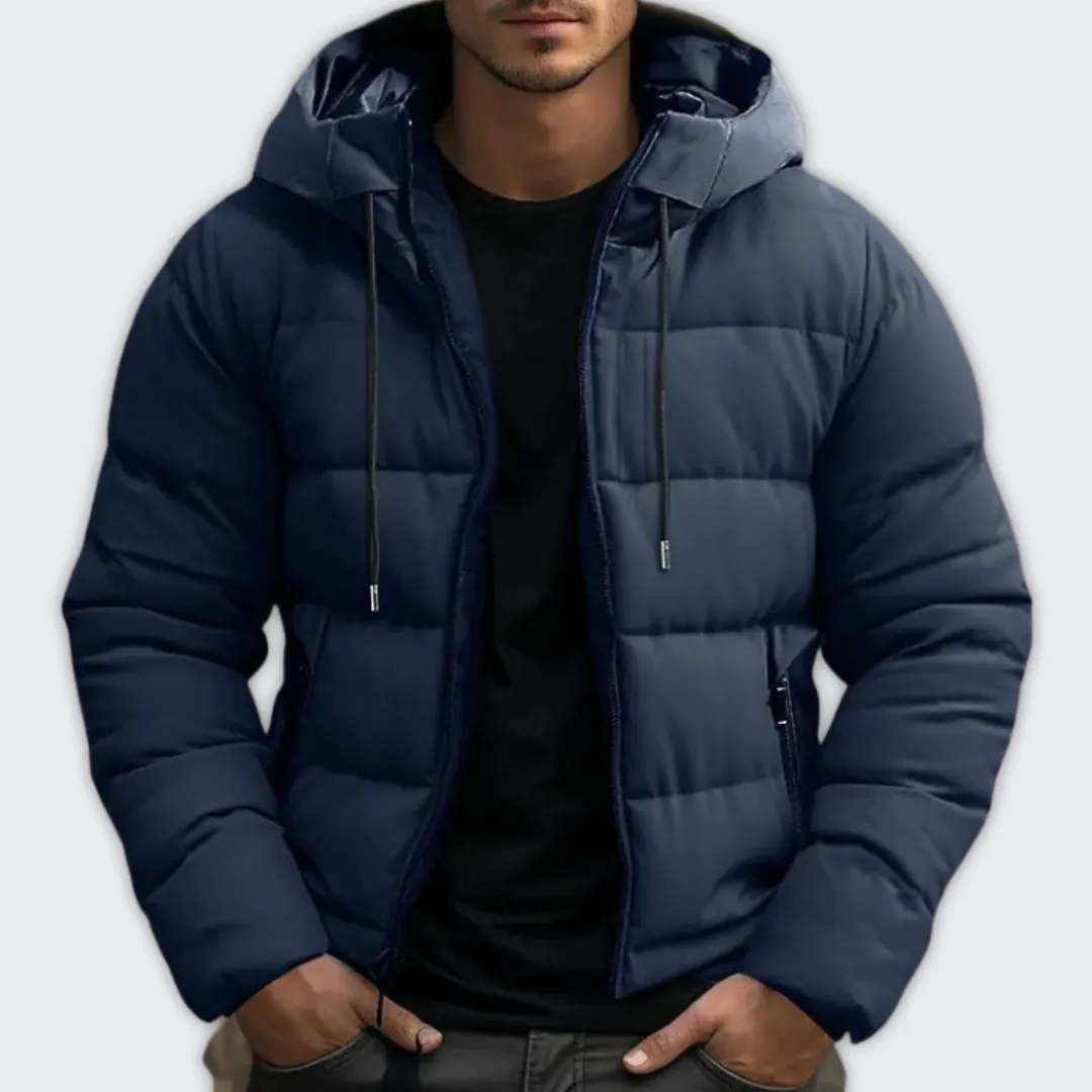 Stylish Men's Winter Jacket - Warm, Cold-Resistant & Durable