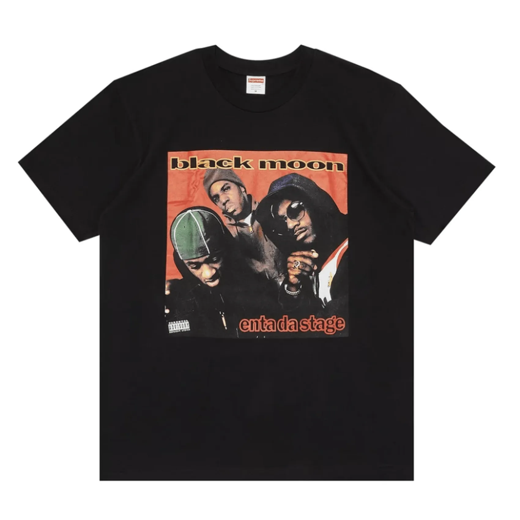 Supreme 'Enta Da Stage Black'  Tee