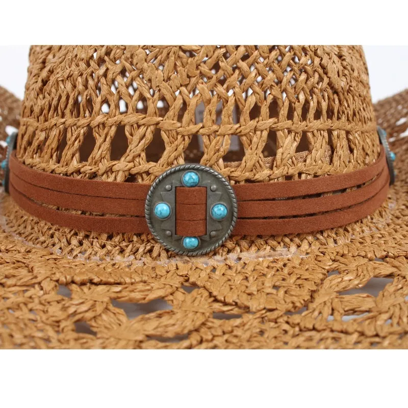 Turquoise Woven Hat Bands