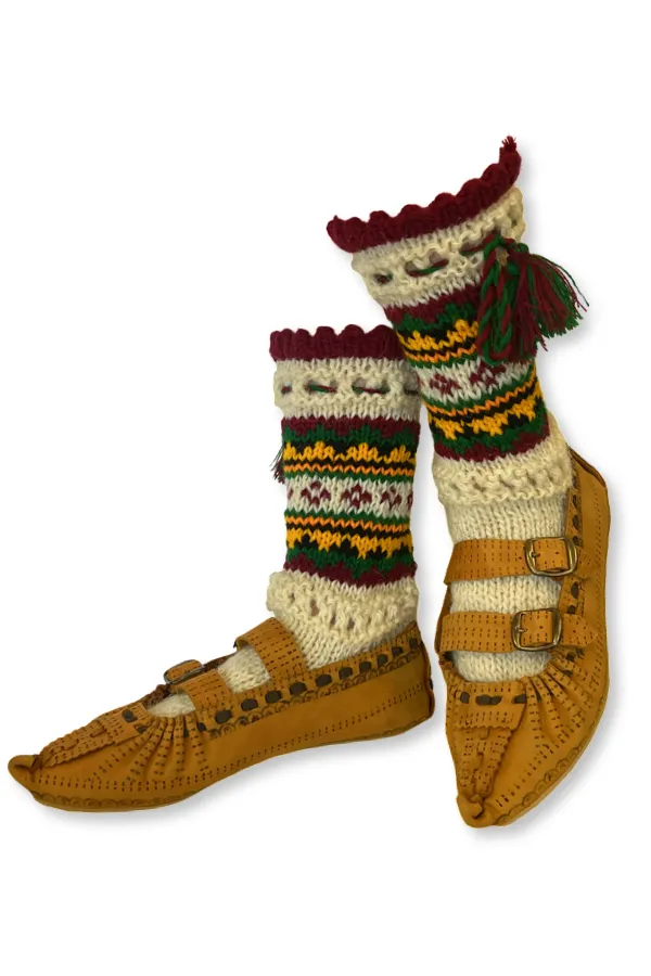 Ukrainian wool socks "Hutsul"