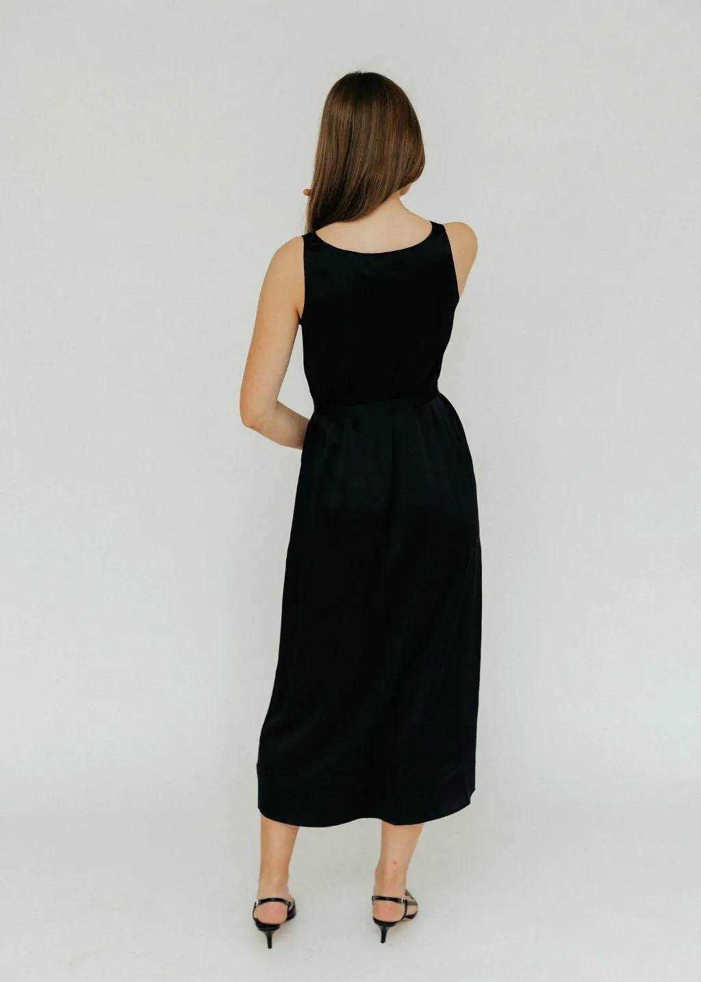 Velvet Harlem Dress in Black