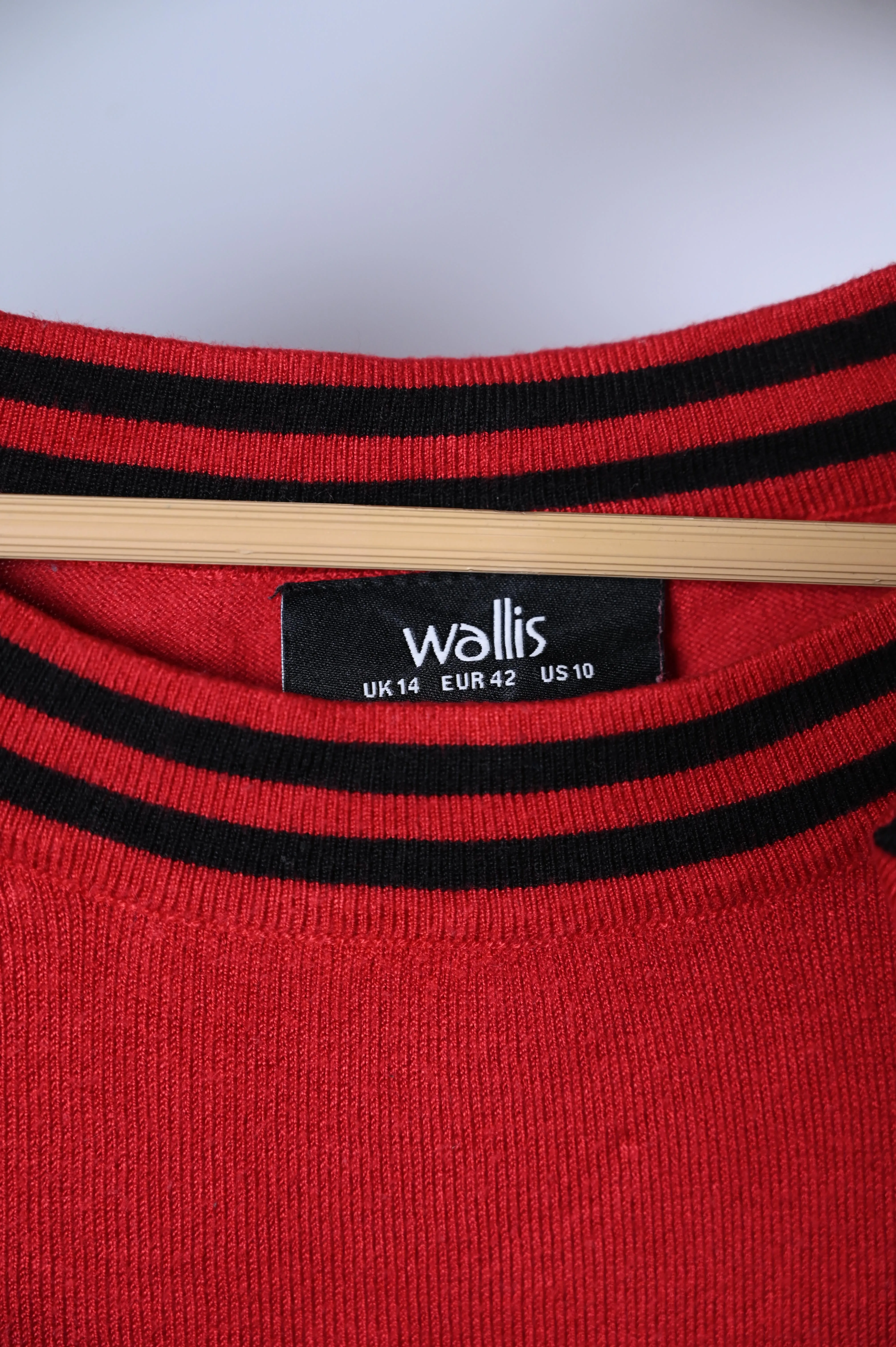 Wallis Red Winter Blouse