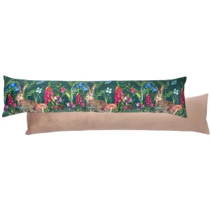 Willow Hare Draught Excluder Emerald/Taupe