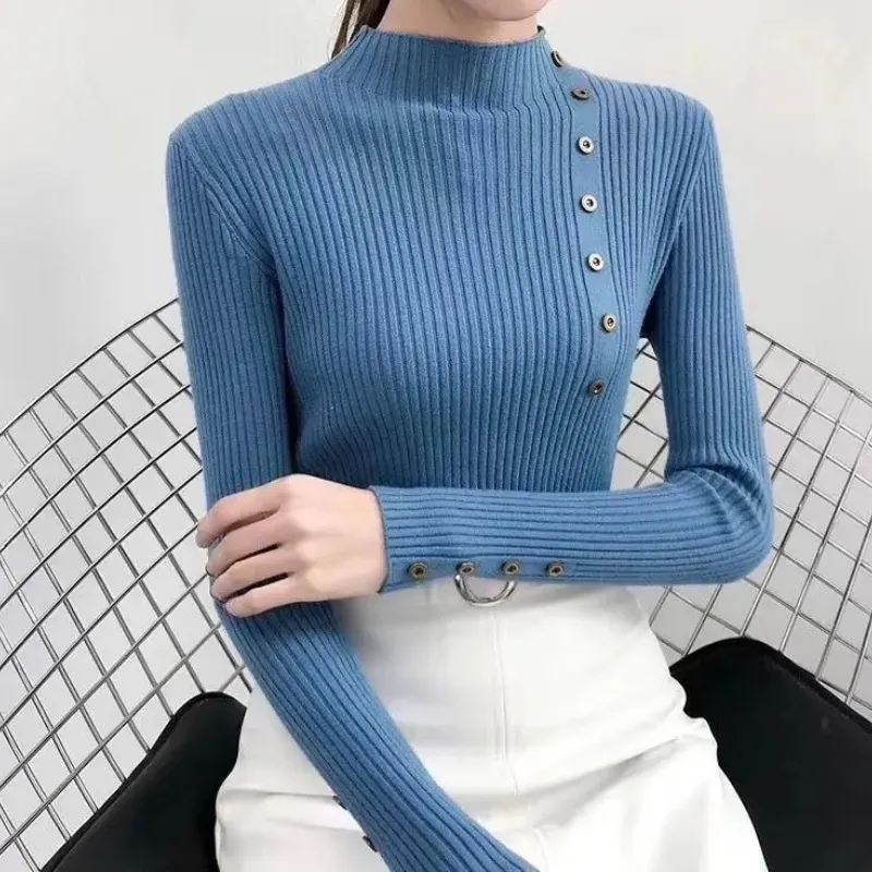 Women's Casual Knit Turtleneck Jumper | Perfect for Autumn/Winter