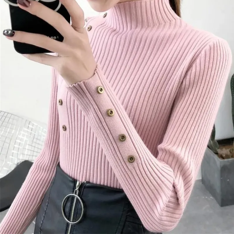 Women's Casual Knit Turtleneck Jumper | Perfect for Autumn/Winter